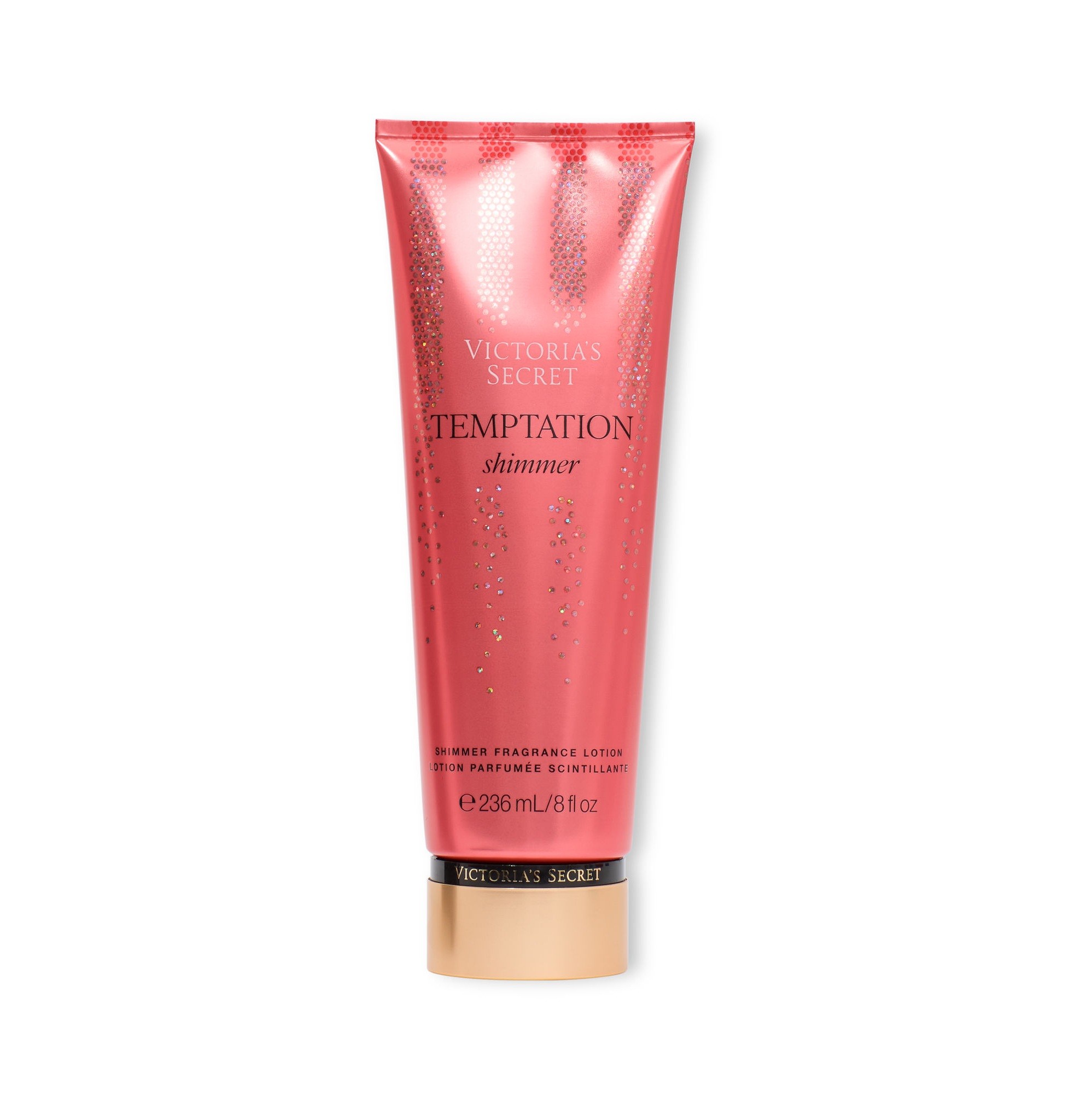 VICTORIA SECRET FRAGRANE LOTION 236ml - TEMPTATION SHIMMER فيكتوريا سيكريت مرطب للجسم